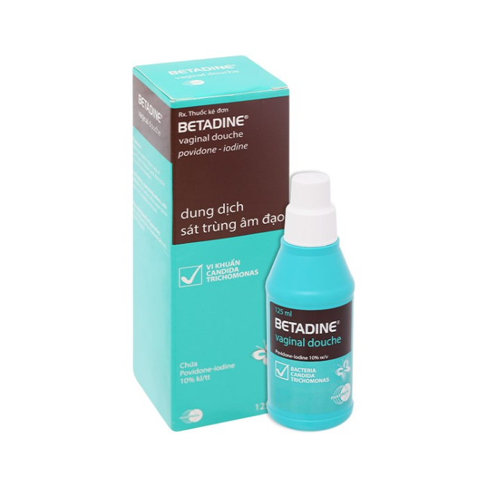 Betadine Rửa Phụ Khoa Vaginal Douche (C/125ML)
