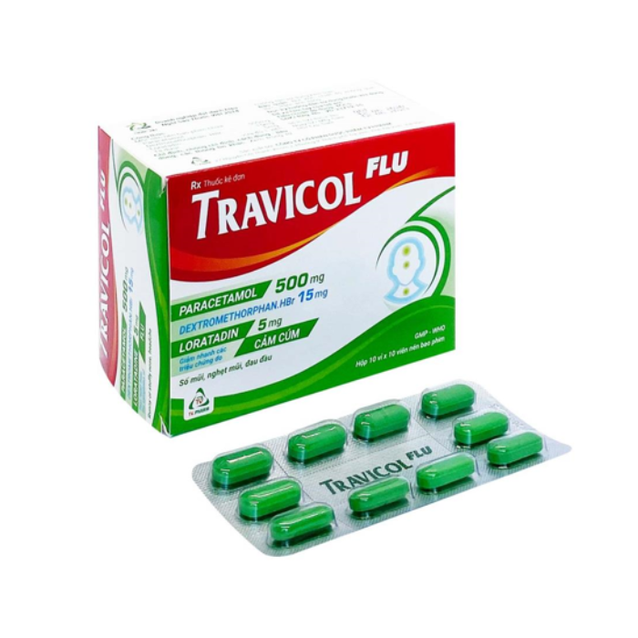 Travicol Flu TV.Pharm (H/100V)