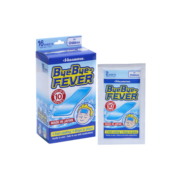 Miếng dán hạ sốt Bye Bye Fever Hisamitsu (H/8 gói)