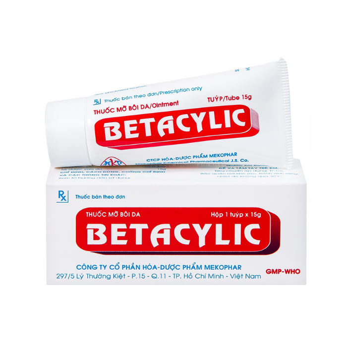 Betacylic Ointment Mekophar (T/15GR)