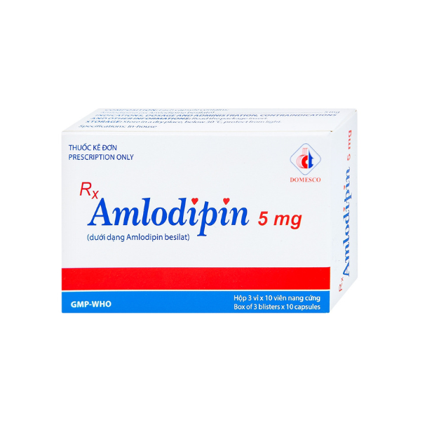 Amlodipin 5mg Domesco (H/30V)