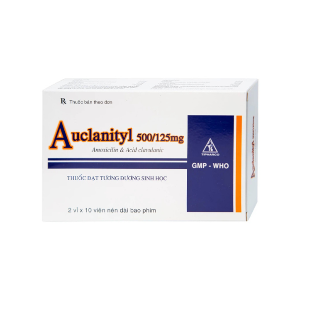 Auclanityl 500/125mg Tipharco (H/20v)