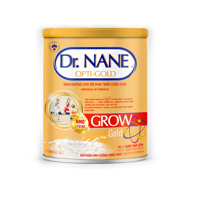 Sữa Dr Nane Grow Gold 800gr
