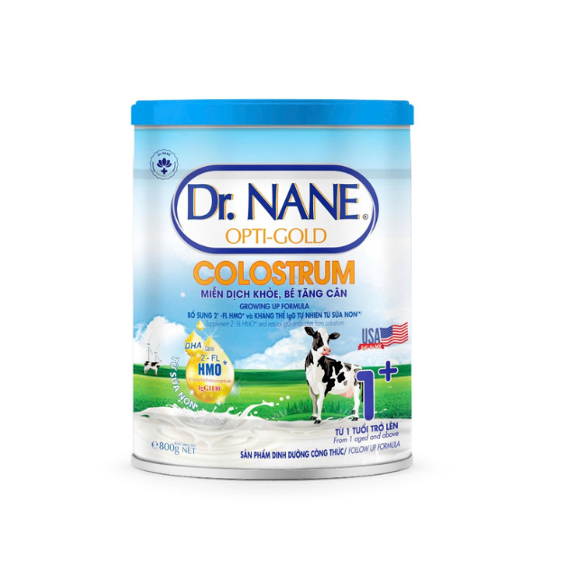 Sữa Dr Nane Colostrum 1+ 800gr (trên 1 tuổi)