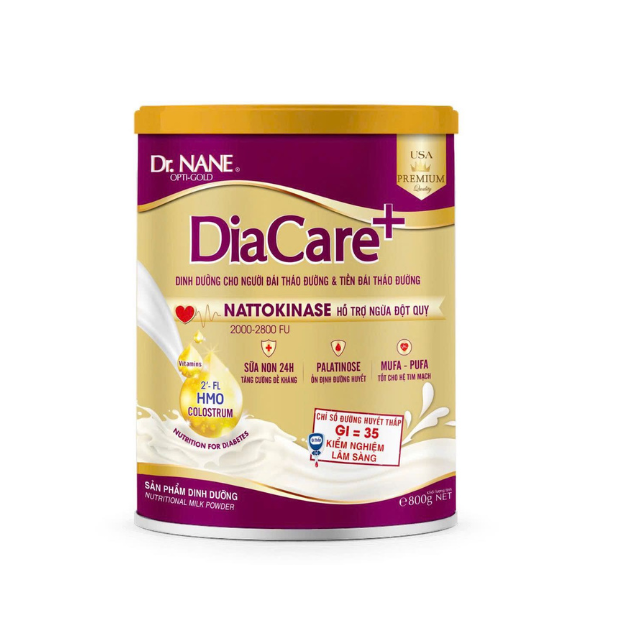 Sữa Dr.Nane Diacare+ Nattokinenase 800gr