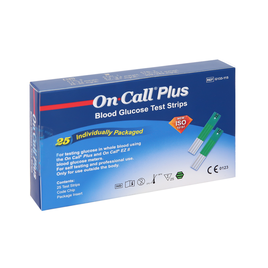 Que Thử Đường Huyết On Call Plus (H/25 Que)