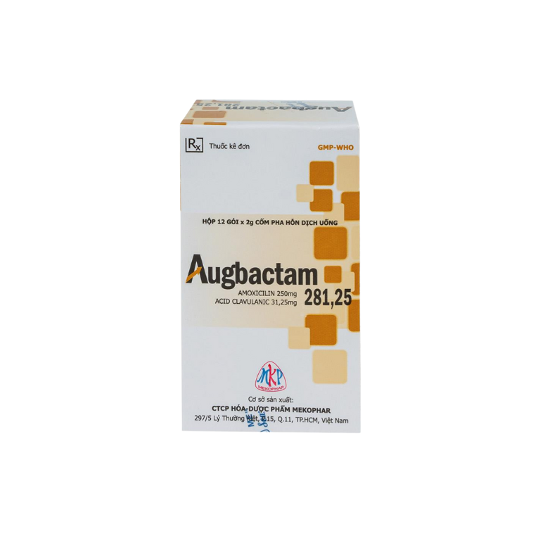 Augbactam 281,25mg Mekophar (H/12 gói)