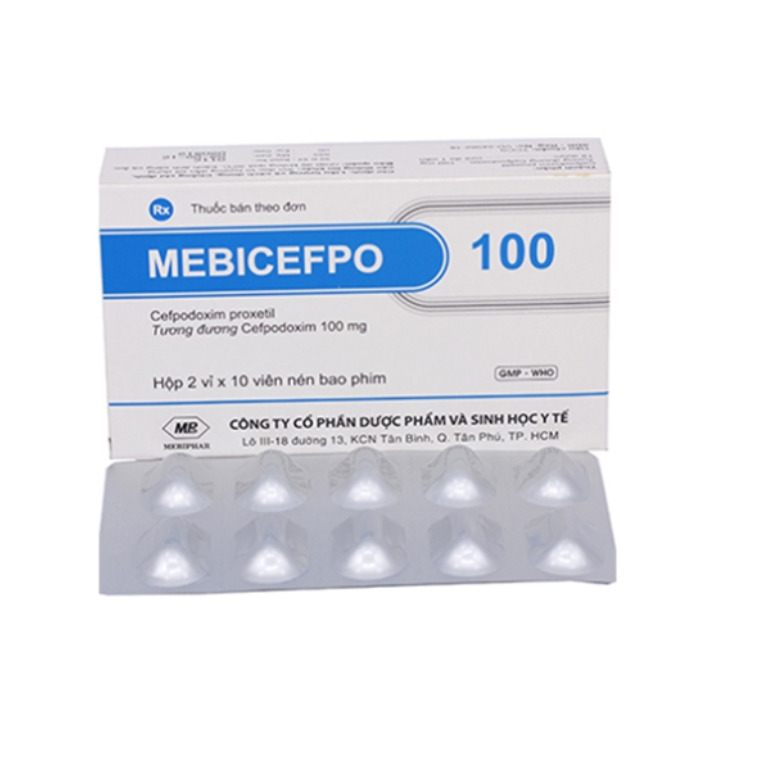 Mebicefpo 100 Mebiphar (H/20v)