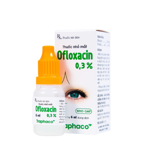 Ofloxacin 0.3% Traphaco (C/6ML)