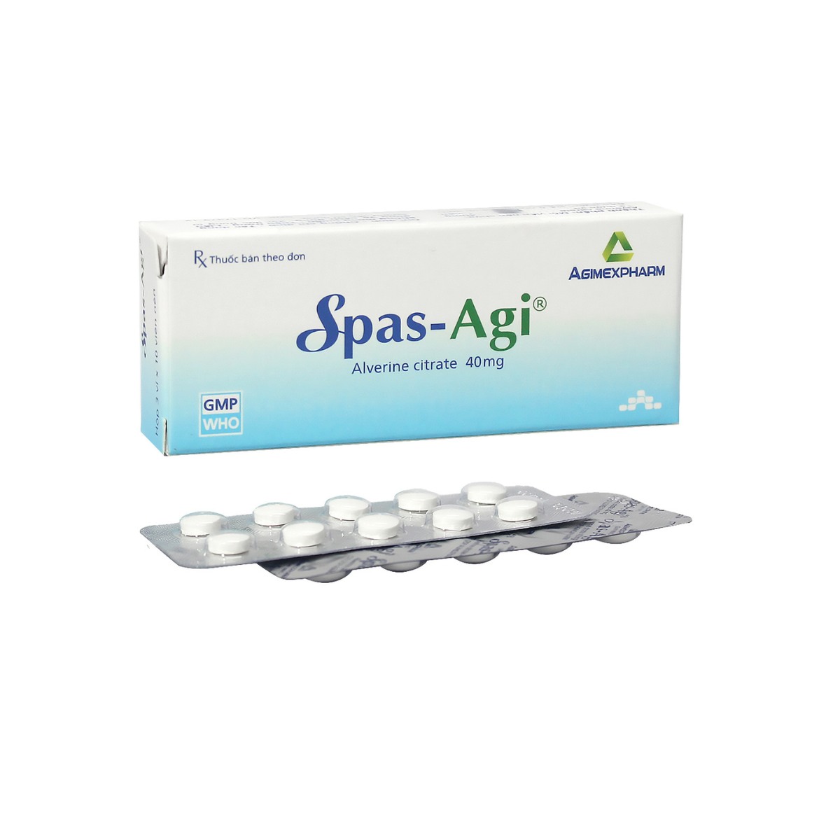 Spas-Agi 40mg Agimexpharm - H/30v