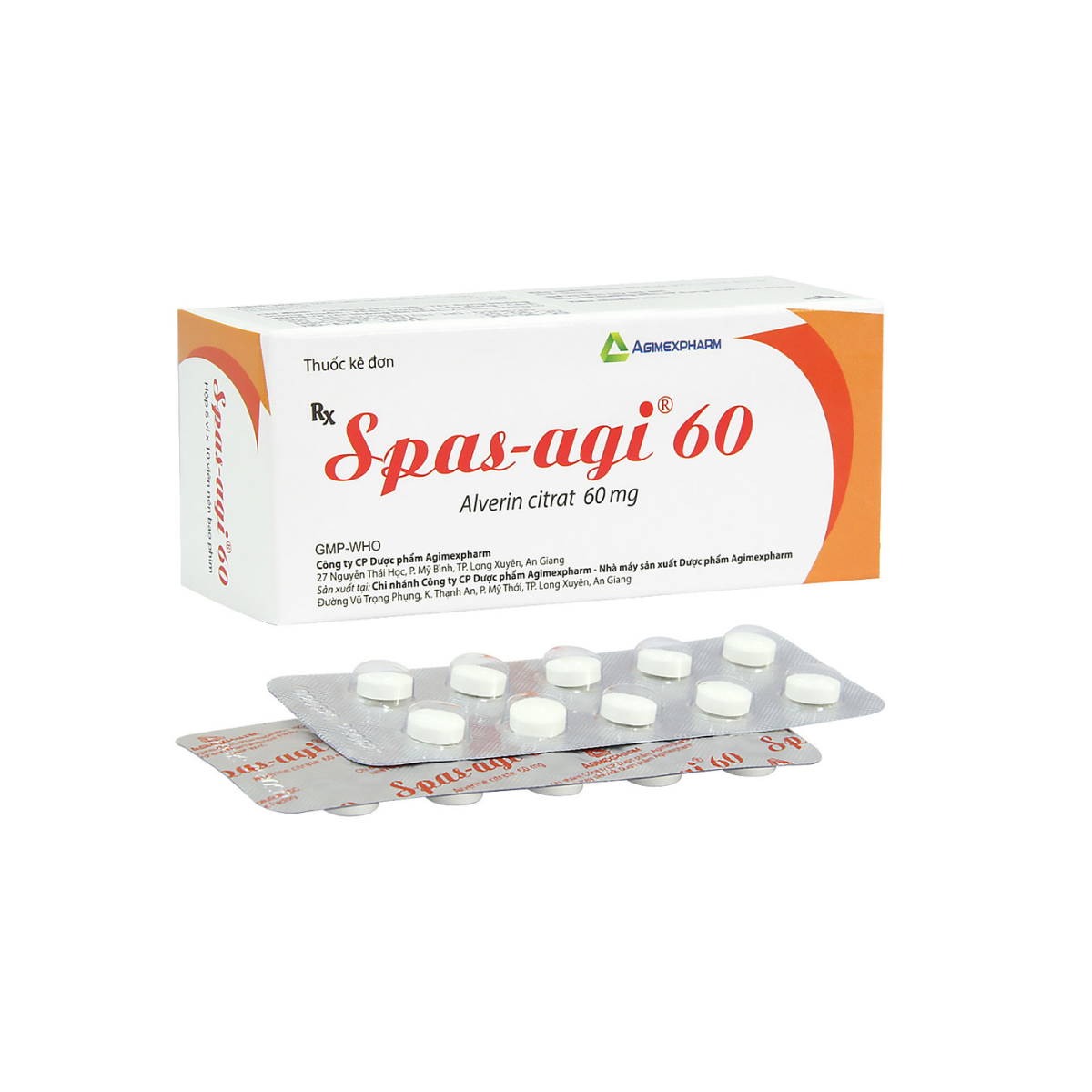 Spas-Agi 60mg Agimexpharm (H/30v)