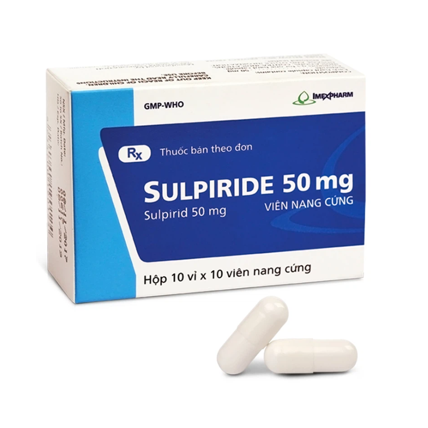 Sulpiride 50mg Imexpharm (H/100v)