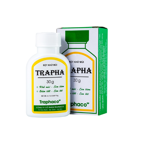 Bột Khử mùi Trapha Traphaco (C/30GR)