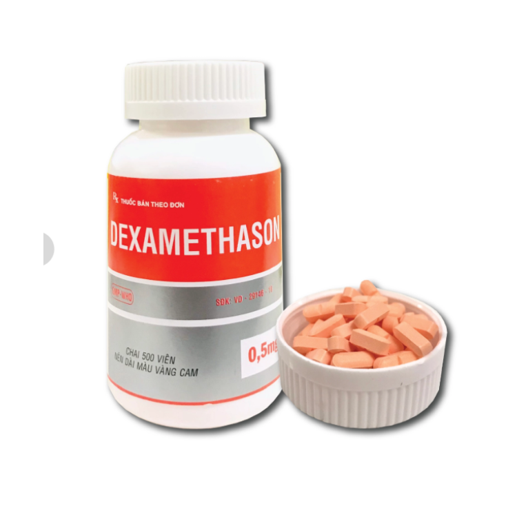 Dexamethasone 0.5mg Tipharco (C/500v)
