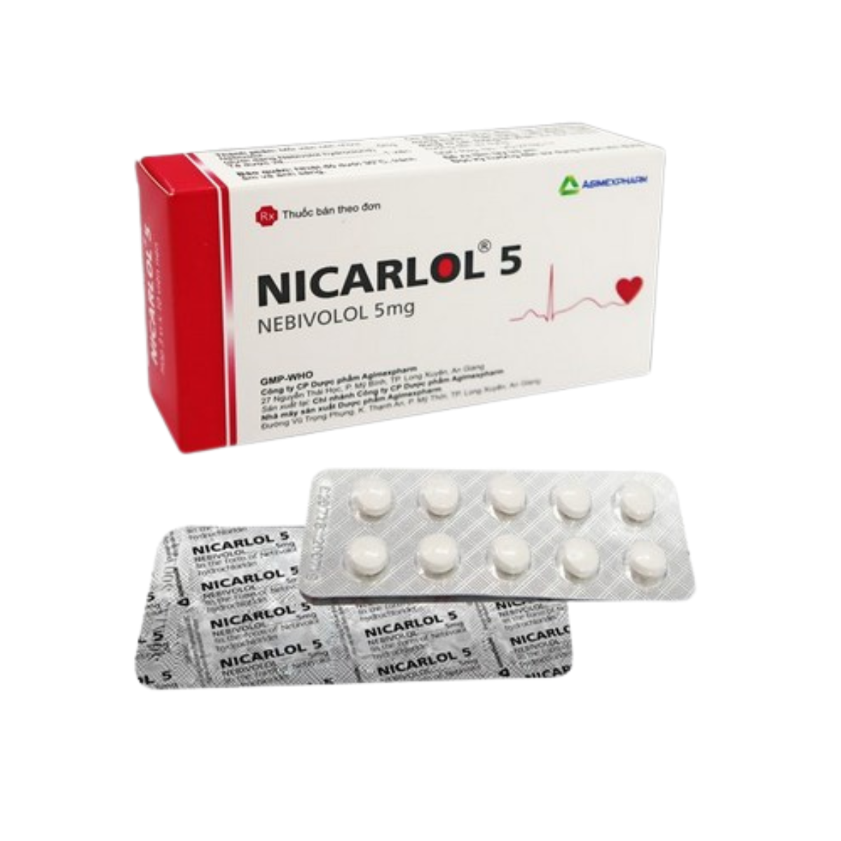 Nicarlol 5 Agimexpharm (H/30V)