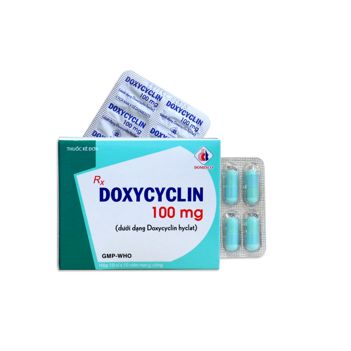 Doxycyclin 100mg Domesco (H/100V)