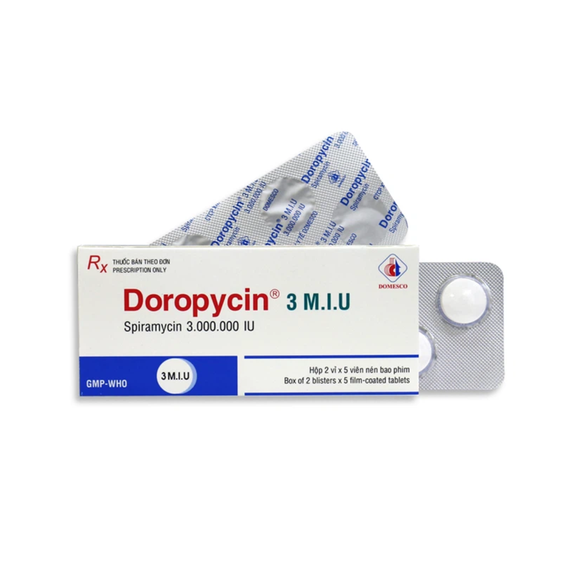 Doropycin 3 M.I.U Domesco (H/10v)