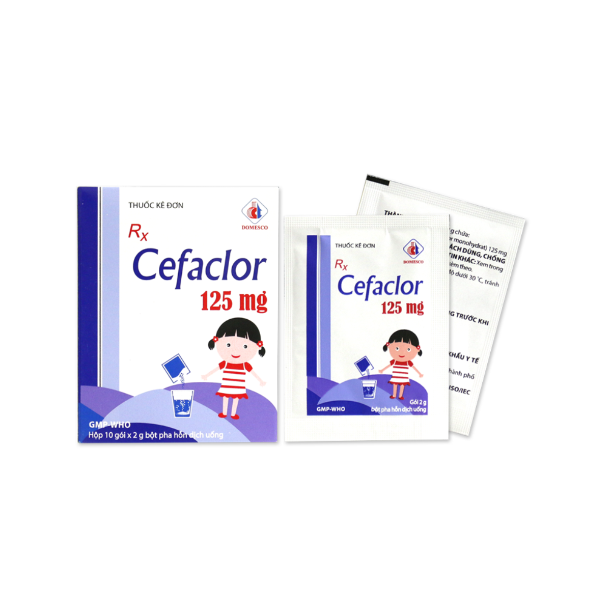 Cefaclor 125mg Domesco (H/10Gói)