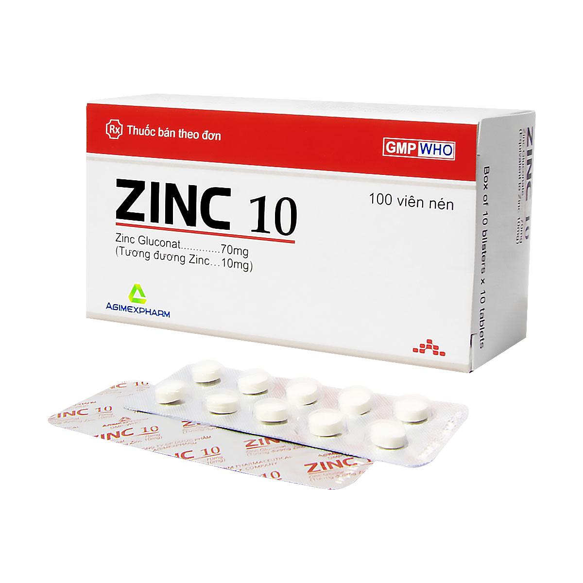 ZinC 10 Agimexpharm (H/100v)