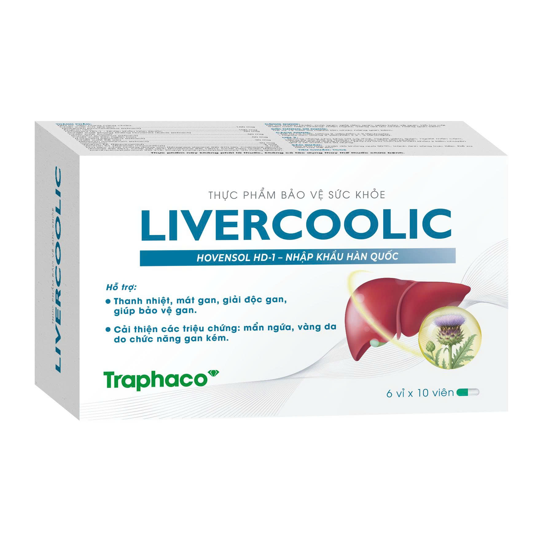 Livercoolic Traphaco CNC Vỉ (H/60v)