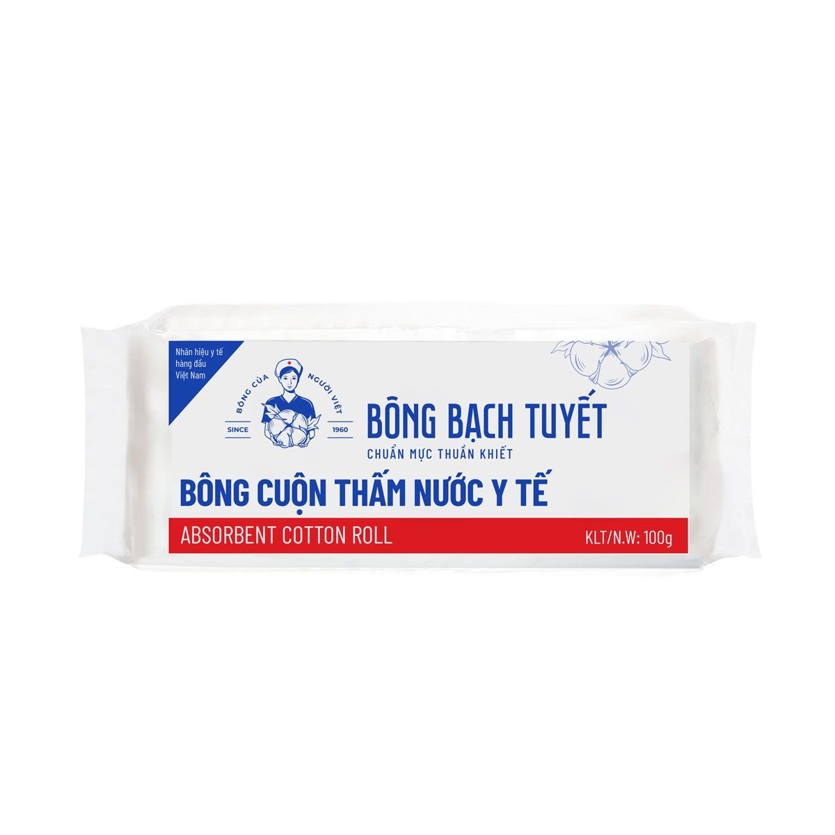 Bông Y Tế Bạch Tuyết (G/100GR)