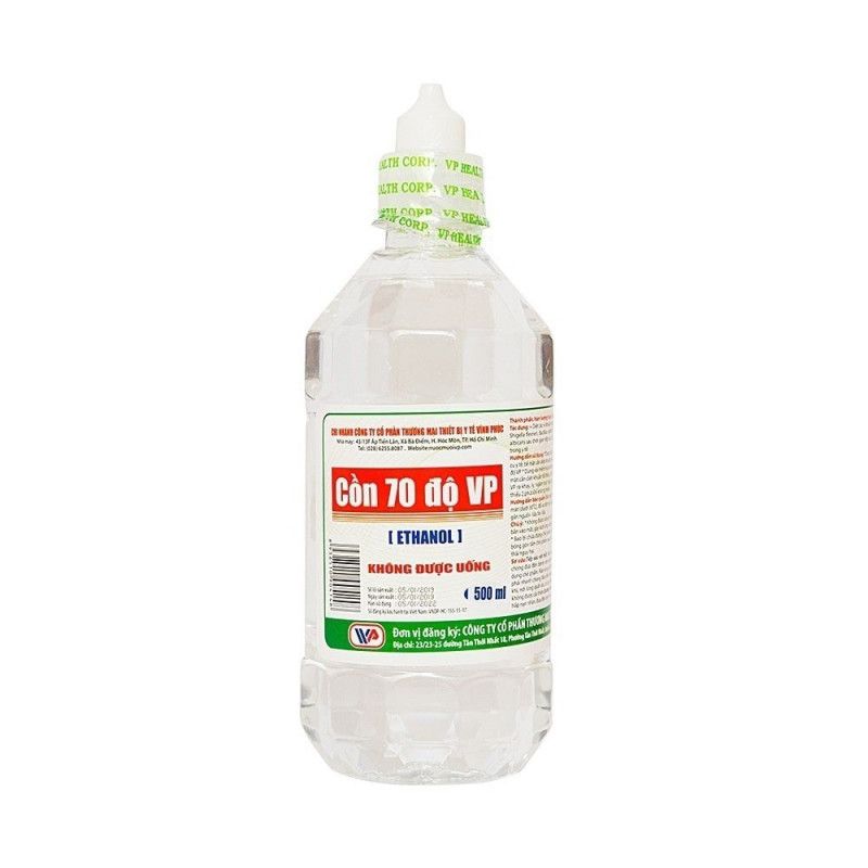 Cồn 70 độ Vĩnh Phúc (C/500ML)