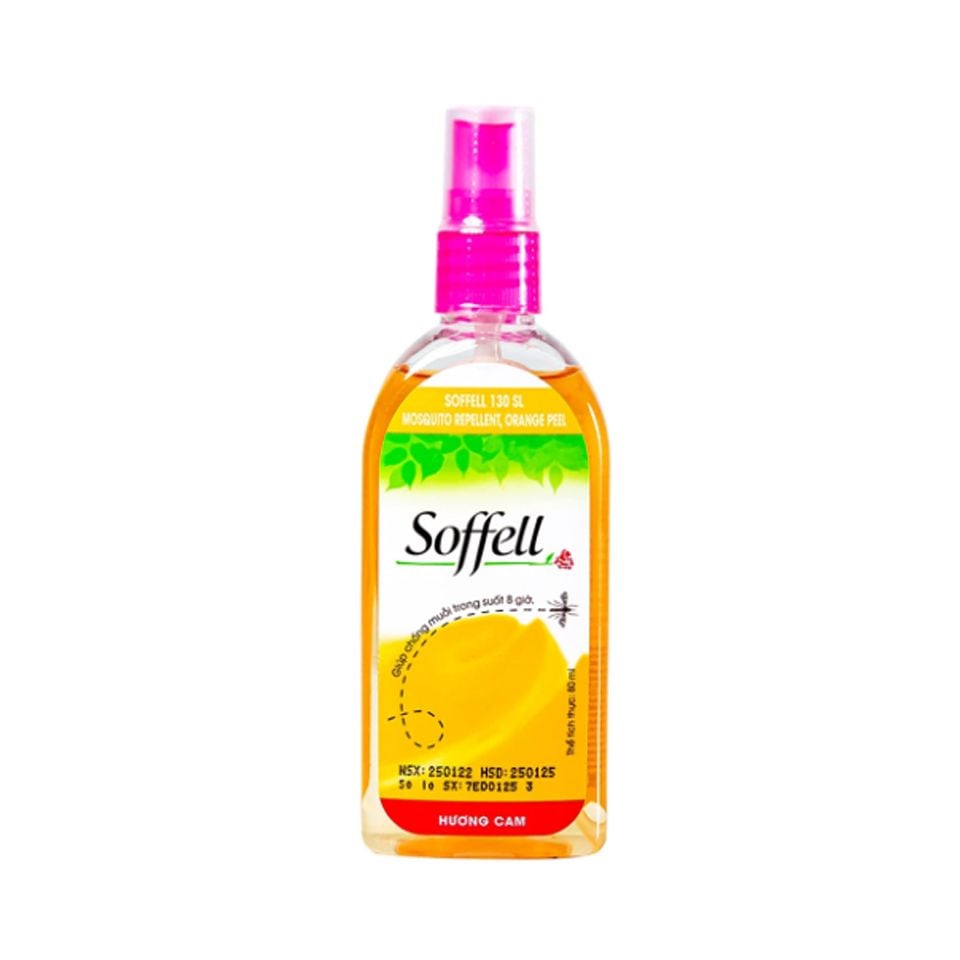 Xịt Soffell Hương Cam (C/80ML)