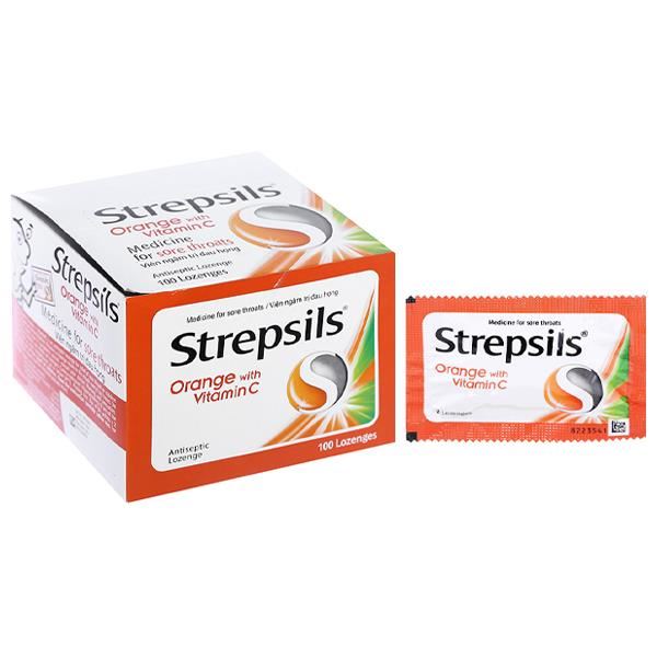 Strepsil Orange With Vitamin C Cam (H/100V)