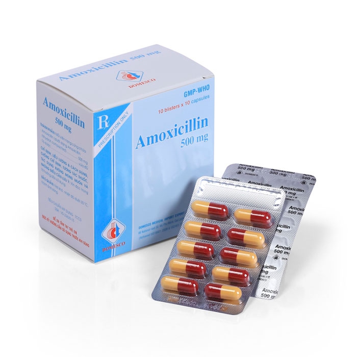 Amoxicillin 500mg Domesco (H/100V)