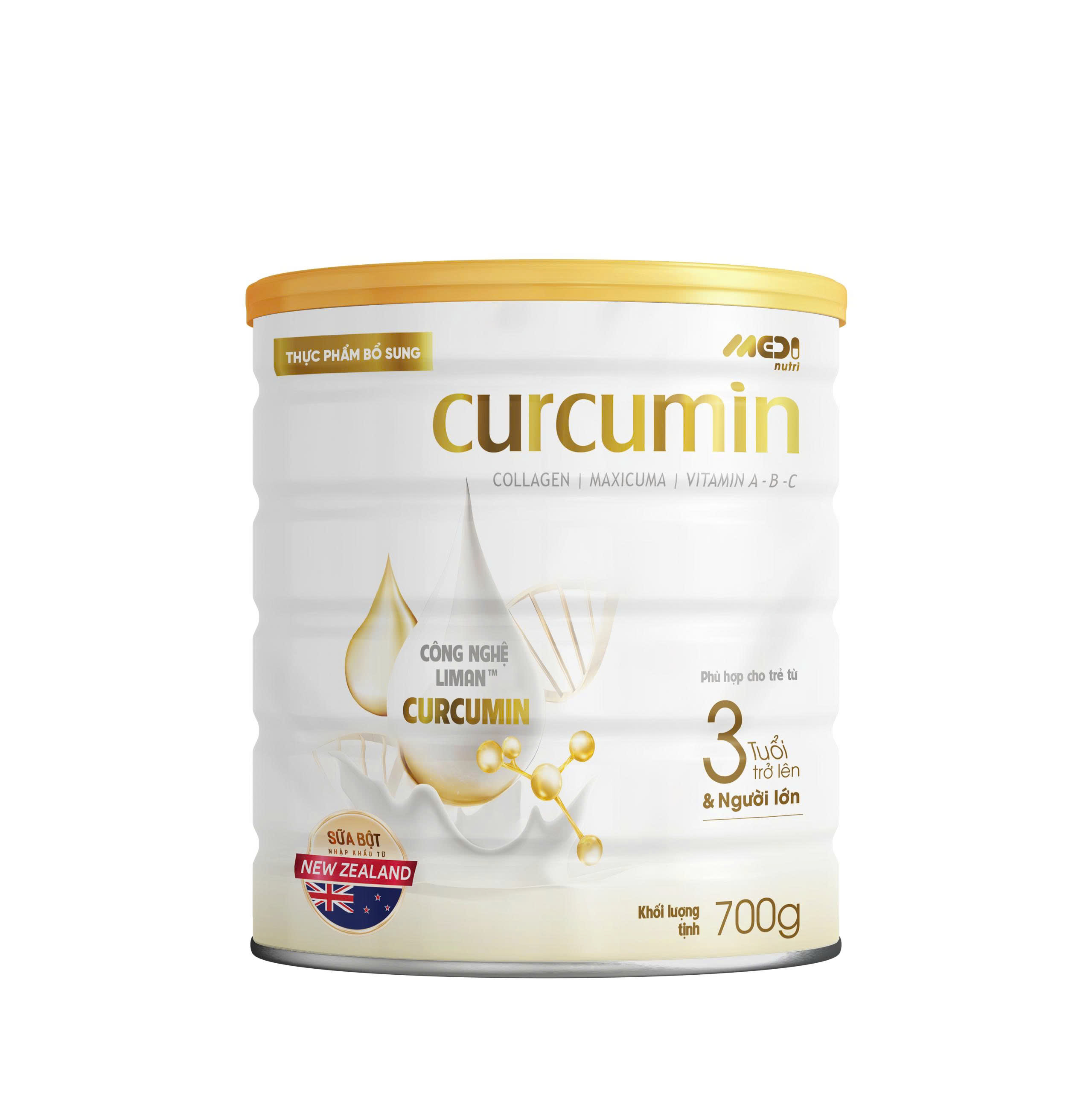 Sữa MeDi Curcumin (Lon 700gr)