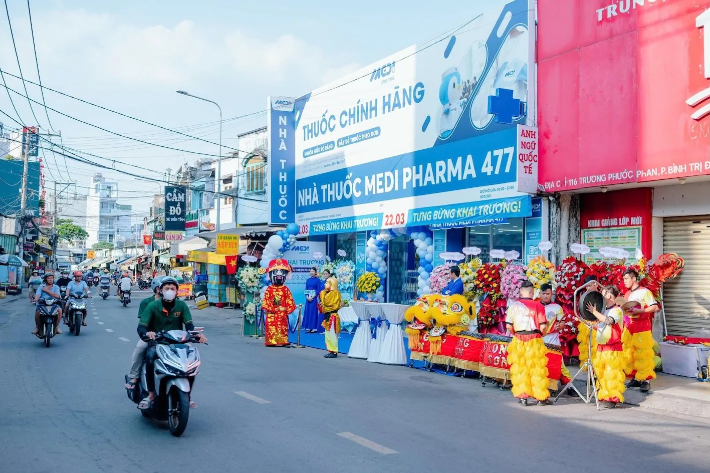Khai Trương Nhà Thuốc Medi Pharma 477 tại TP. HCM
