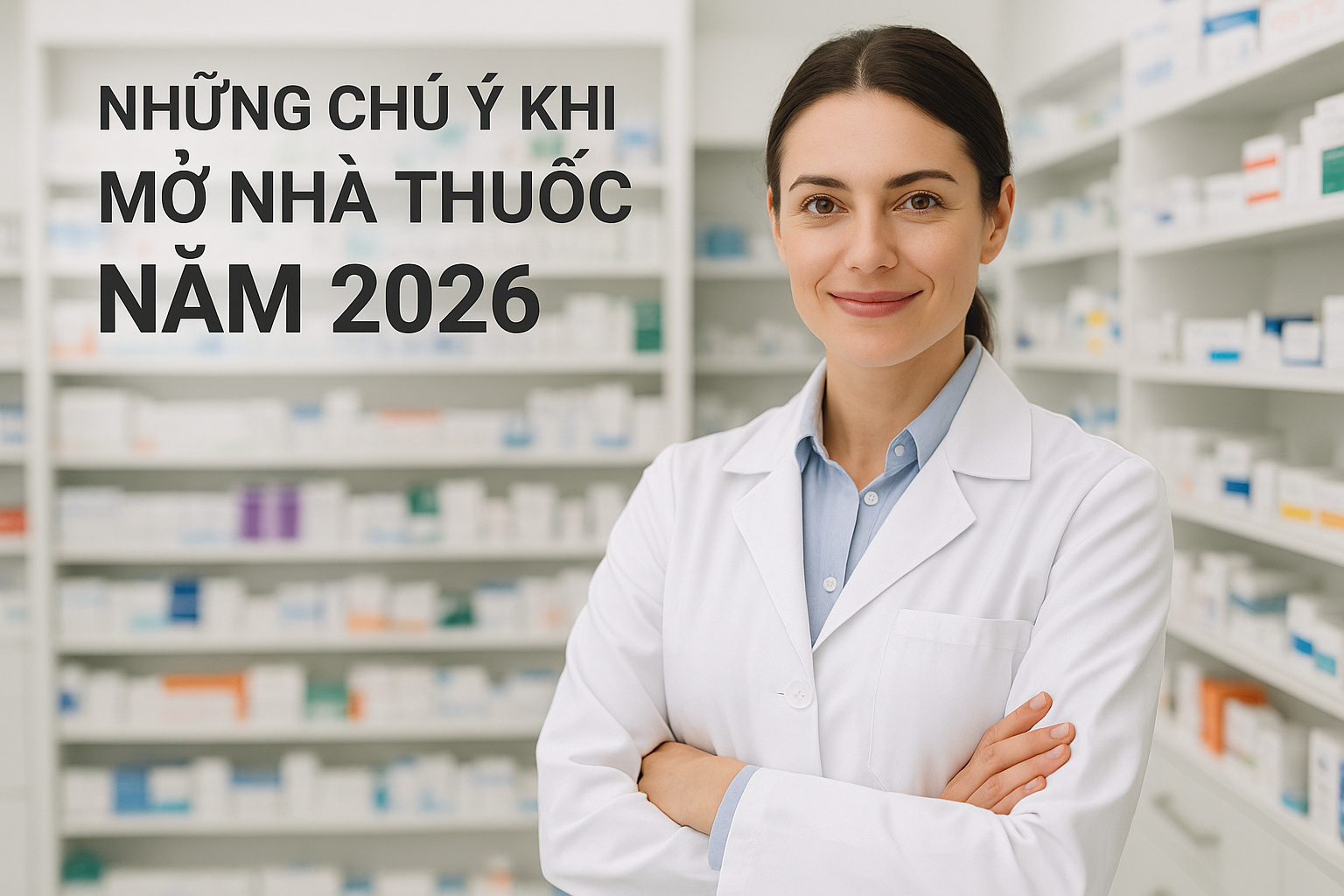 Những Chú Ý Khi Mở Nhà Thuốc Năm 2026