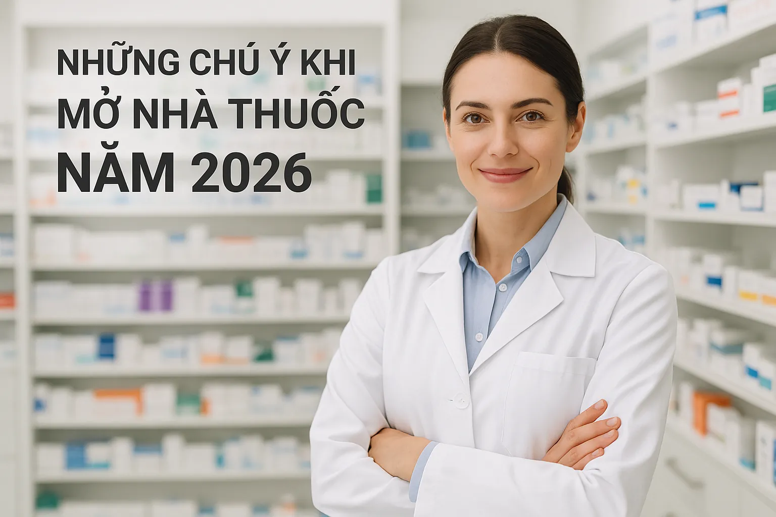 Những Chú Ý Khi Mở Nhà Thuốc Năm 2026